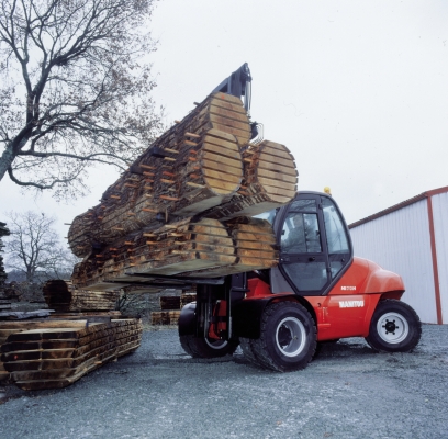 Вилочный погрузчик Manitou для перевозки грузов