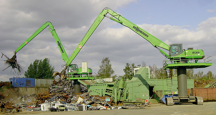 Гидравлический перегружатель 835 R special