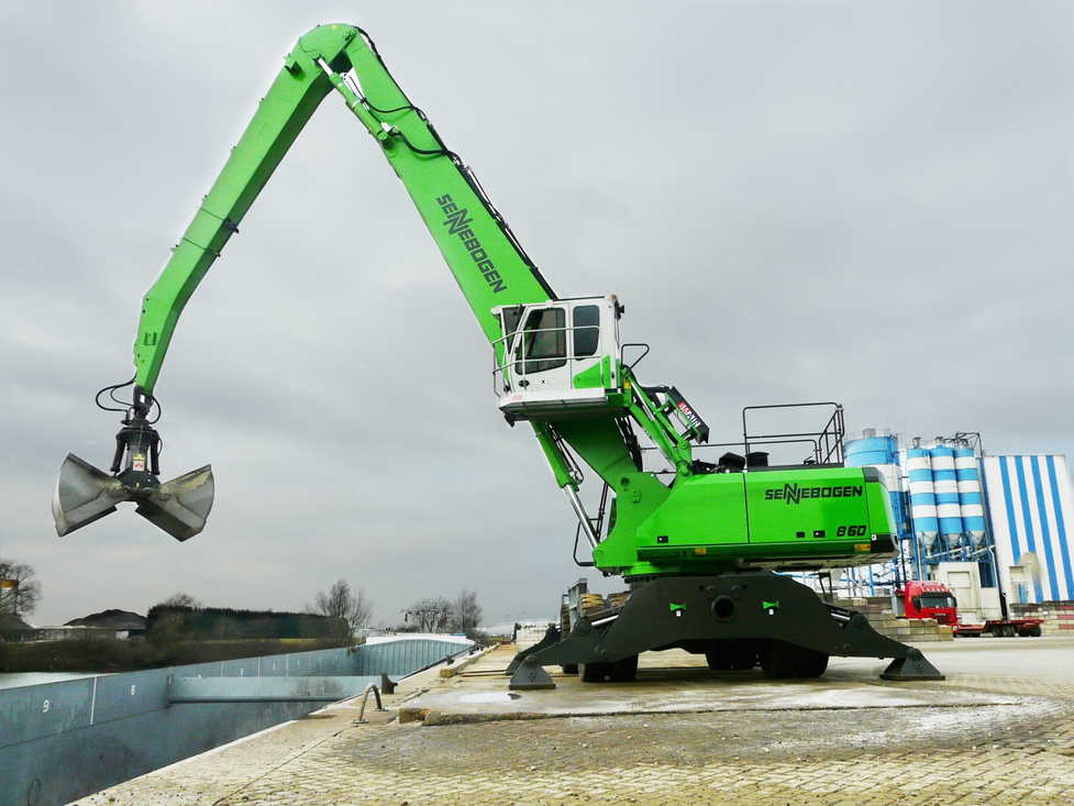Мобильный перегружатель Sennebogen 860