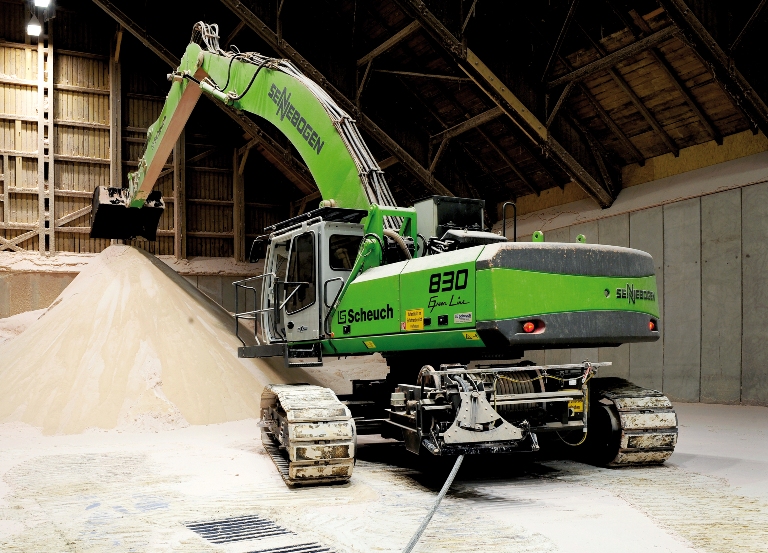 Мобильный гидаравлический перегружатель Sennebogen 830 R